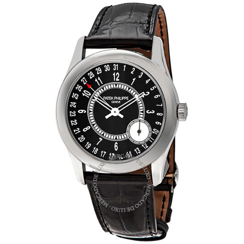 Relógio Calatrava Automático Ouro Branco 18kt 39 mm - Mercado de Luxo - O Maior E-Commerce de Bens, Produtos e Serviços de Luxo do Brasil.