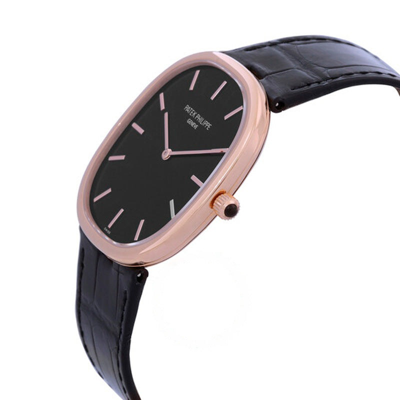 Relógio Golden Ellipse Automático Mostrador Preto 39 mm - Mercado de Luxo - O Maior E-Commerce de Bens, Produtos e Serviços de Luxo do Brasil.