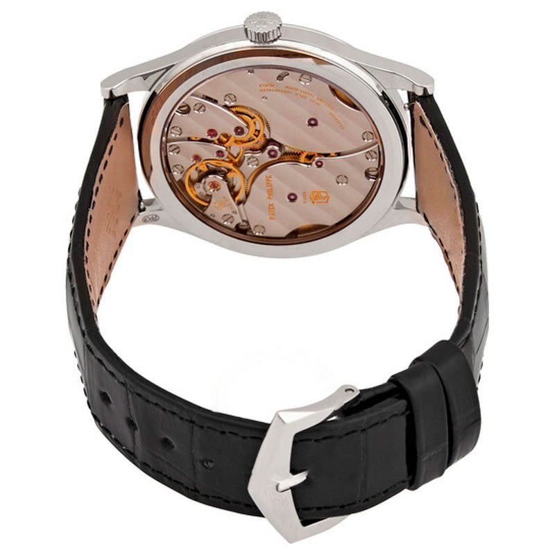 Relógio Calatrava Corda Manual Mostrador Cinza 39 mm - Mercado de Luxo - O Maior E-Commerce de Bens, Produtos e Serviços de Luxo do Brasil.