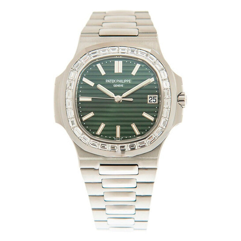 Relógio Mostrador verde diamante Nautilus  - Mercado de Luxo - O Maior E-Commerce de Bens, Produtos e Serviços de Luxo do Brasil.