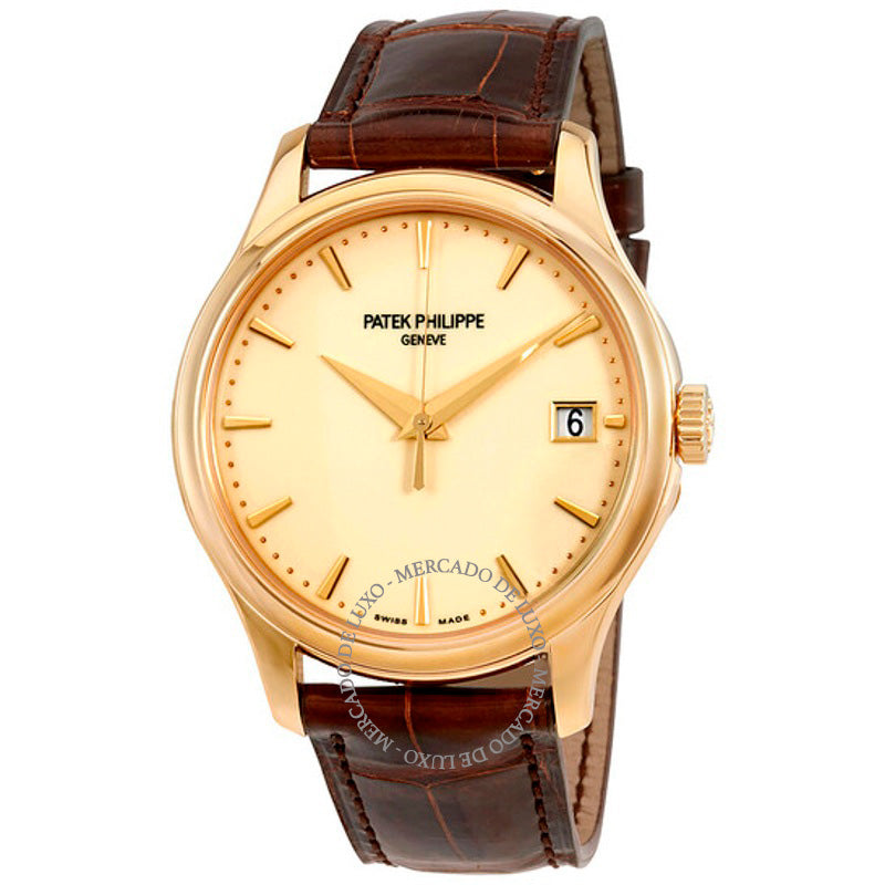 Relógio Mostrador Calatrava Ivory 39 mm - Mercado de Luxo - O Maior E-Commerce de Bens, Produtos e Serviços de Luxo do Brasil.