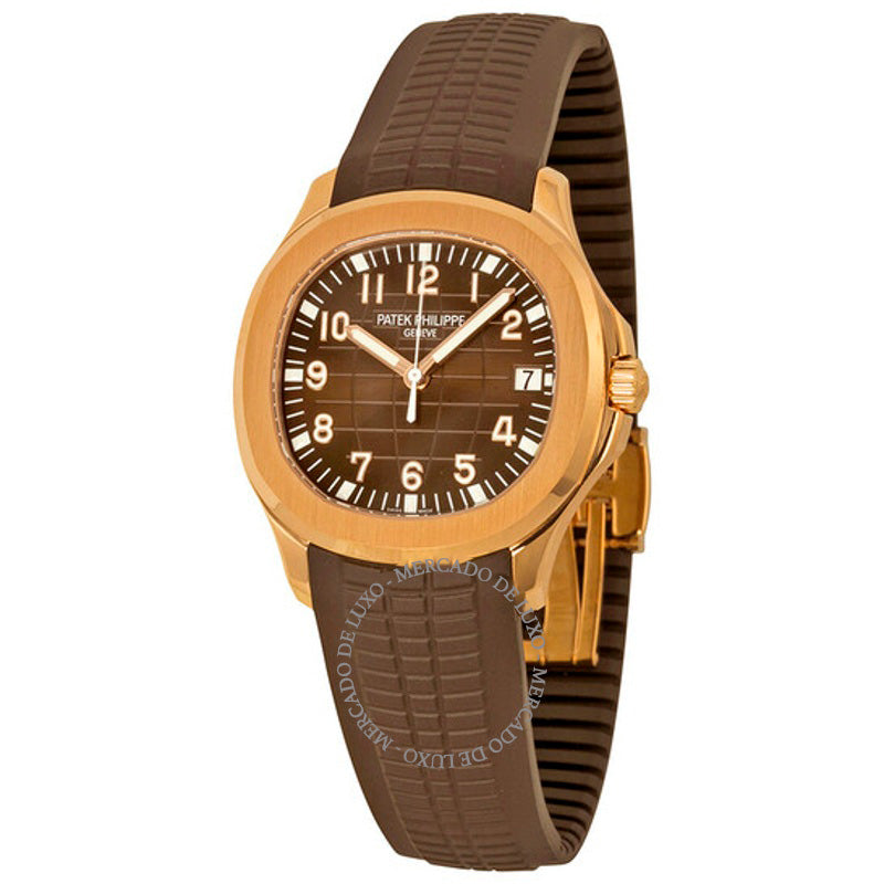 Relógio Aquanaut Brown Dial 40 mm - Mercado de Luxo - O Maior E-Commerce de Bens, Produtos e Serviços de Luxo do Brasil.