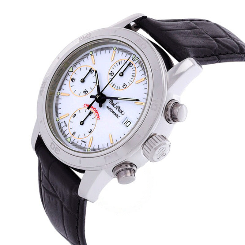 Relógio Chronosport Cronógrafo Automático Mostrador Branco 39 mm - Mercado de Luxo - O Maior E-Commerce de Bens, Produtos e Serviços de Luxo do Brasil.