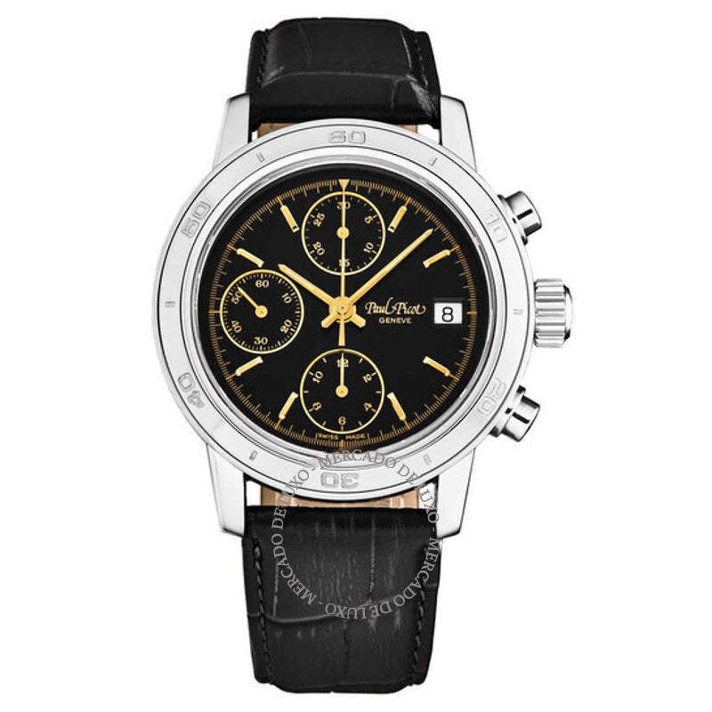 Relógio Chronosport Cronógrafo Automático Mostrador Preto 39 mm - Mercado de Luxo - O Maior E-Commerce de Bens, Produtos e Serviços de Luxo do Brasil.