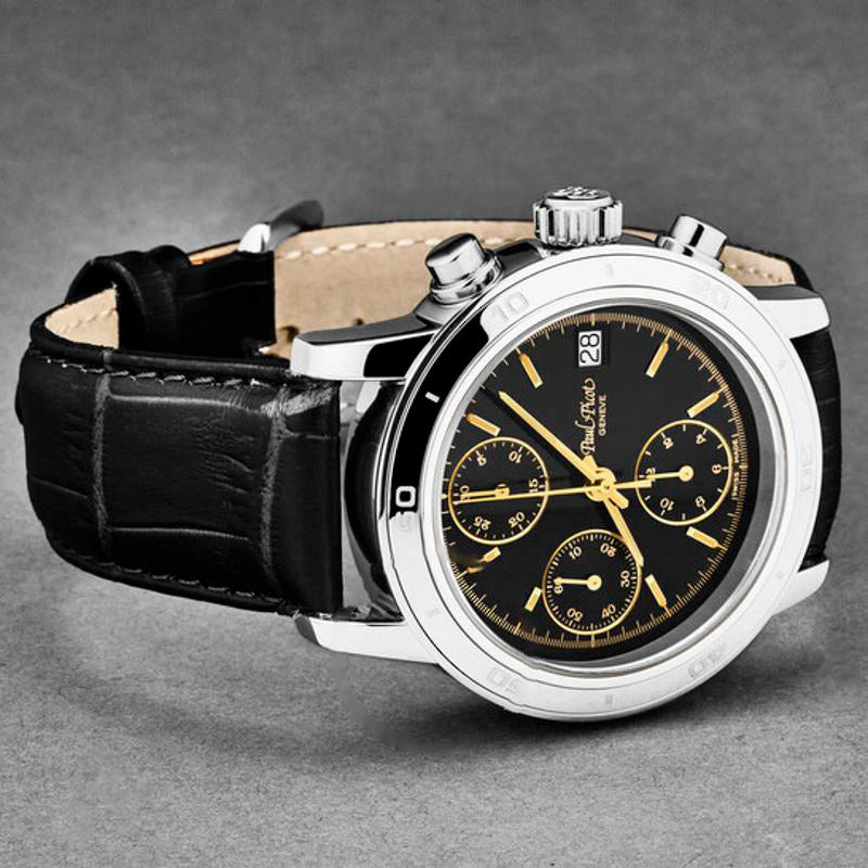 Relógio Chronosport Cronógrafo Automático Mostrador Preto 39 mm - Mercado de Luxo - O Maior E-Commerce de Bens, Produtos e Serviços de Luxo do Brasil.
