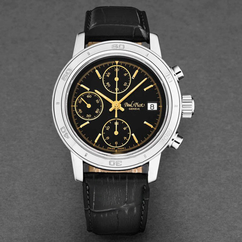 Relógio Chronosport Cronógrafo Automático Mostrador Preto 39 mm - Mercado de Luxo - O Maior E-Commerce de Bens, Produtos e Serviços de Luxo do Brasil.