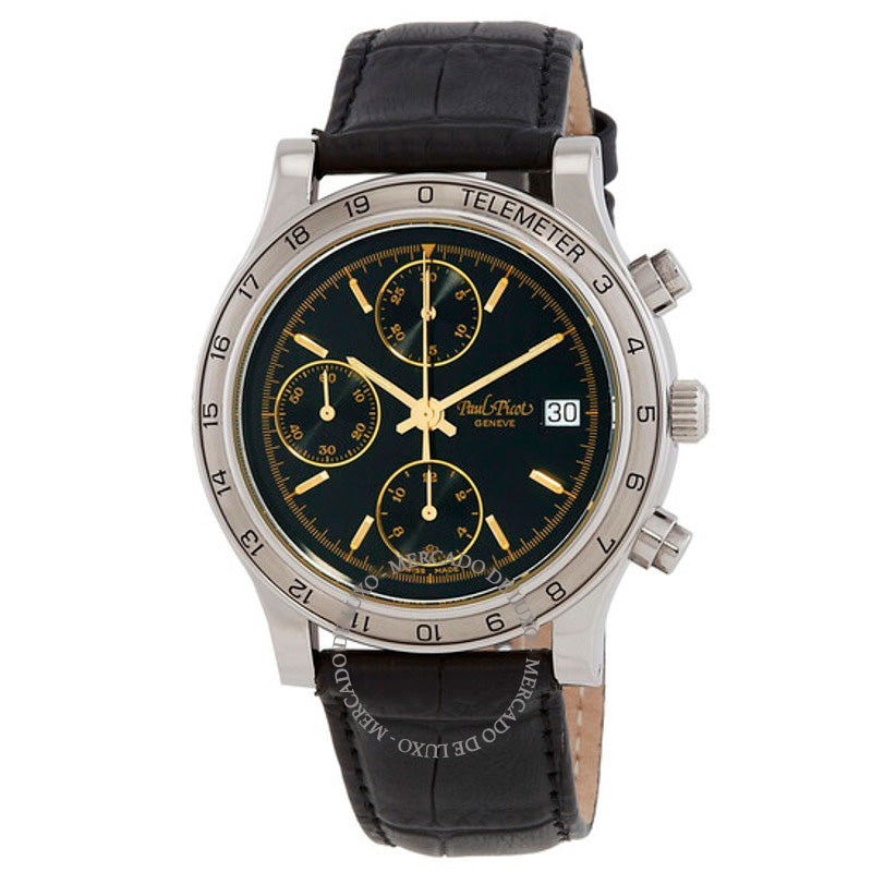 Relógio Telemeter Cronógrafo Automático Mostrador Preto 40 mm - Mercado de Luxo - O Maior E-Commerce de Bens, Produtos e Serviços de Luxo do Brasil.