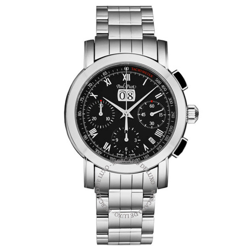 Relógio Firshire Cronógrafo Automático Mostrador Preto 40 mm - Mercado de Luxo - O Maior E-Commerce de Bens, Produtos e Serviços de Luxo do Brasil.