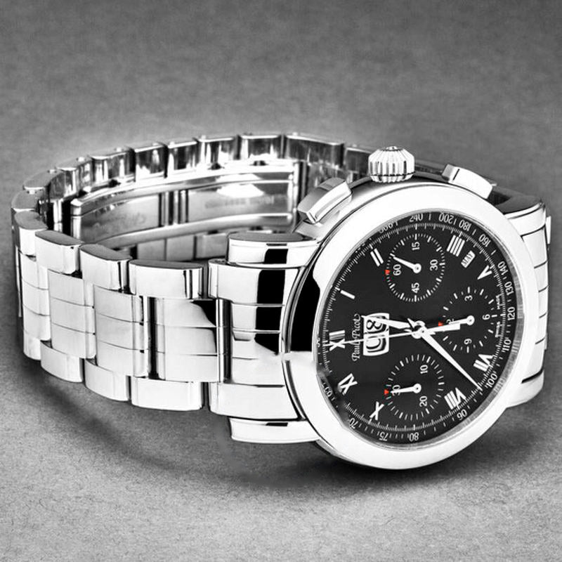 Relógio Firshire Cronógrafo Automático Mostrador Preto 40 mm - Mercado de Luxo - O Maior E-Commerce de Bens, Produtos e Serviços de Luxo do Brasil.