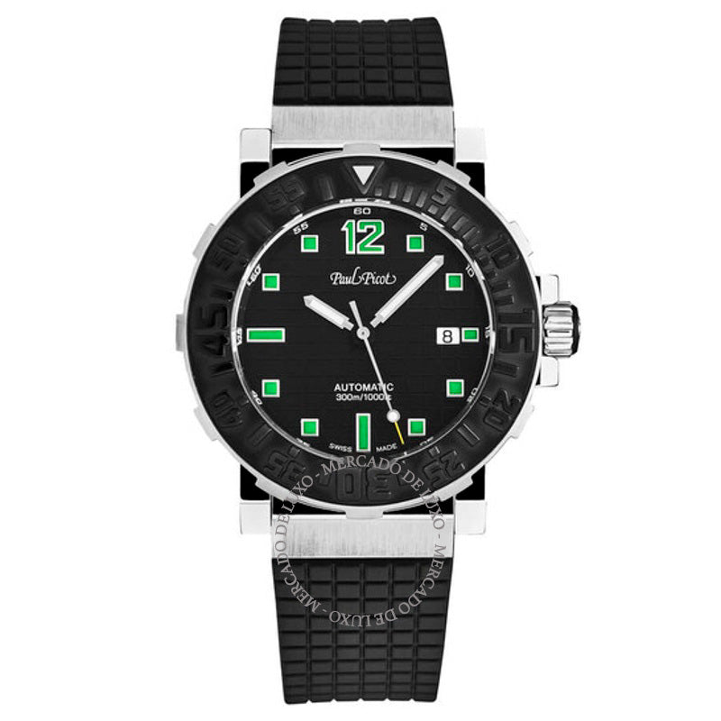 Relógio Cronômetro automático tipo C mostrador preto 43 mm - Mercado de Luxo - O Maior E-Commerce de Bens, Produtos e Serviços de Luxo do Brasil.