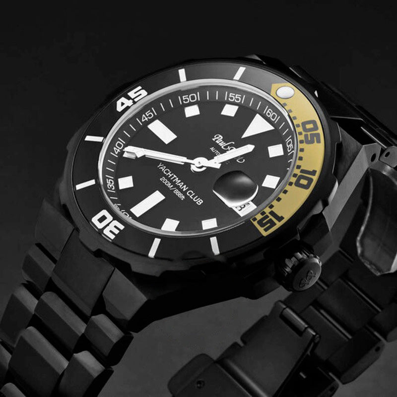 Relógio Yachtman Club Automático Mostrador Preto 43 mm - Mercado de Luxo - O Maior E-Commerce de Bens, Produtos e Serviços de Luxo do Brasil.