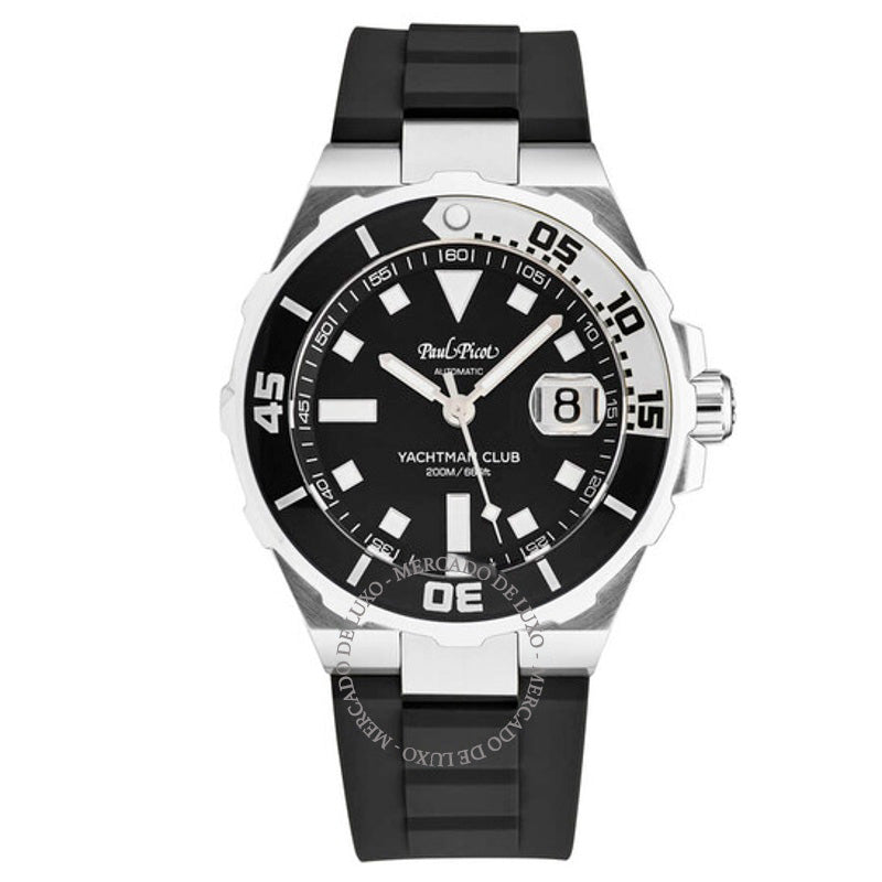 Relógio Yachtmanclub Automático Mostrador Preto 43 mm - Mercado de Luxo - O Maior E-Commerce de Bens, Produtos e Serviços de Luxo do Brasil.