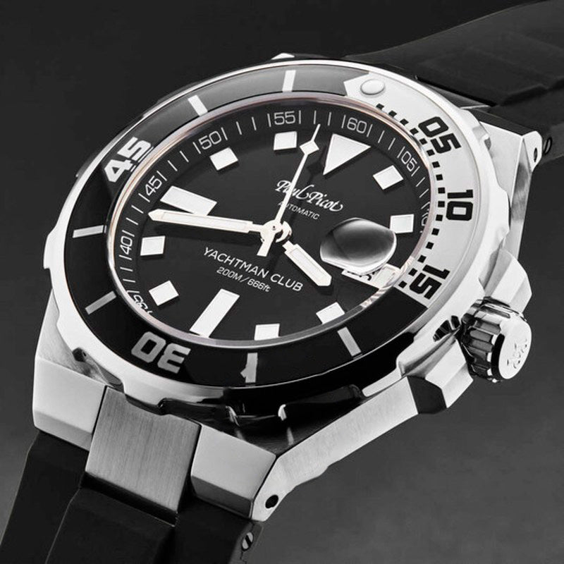 Relógio Yachtmanclub Automático Mostrador Preto 43 mm - Mercado de Luxo - O Maior E-Commerce de Bens, Produtos e Serviços de Luxo do Brasil.