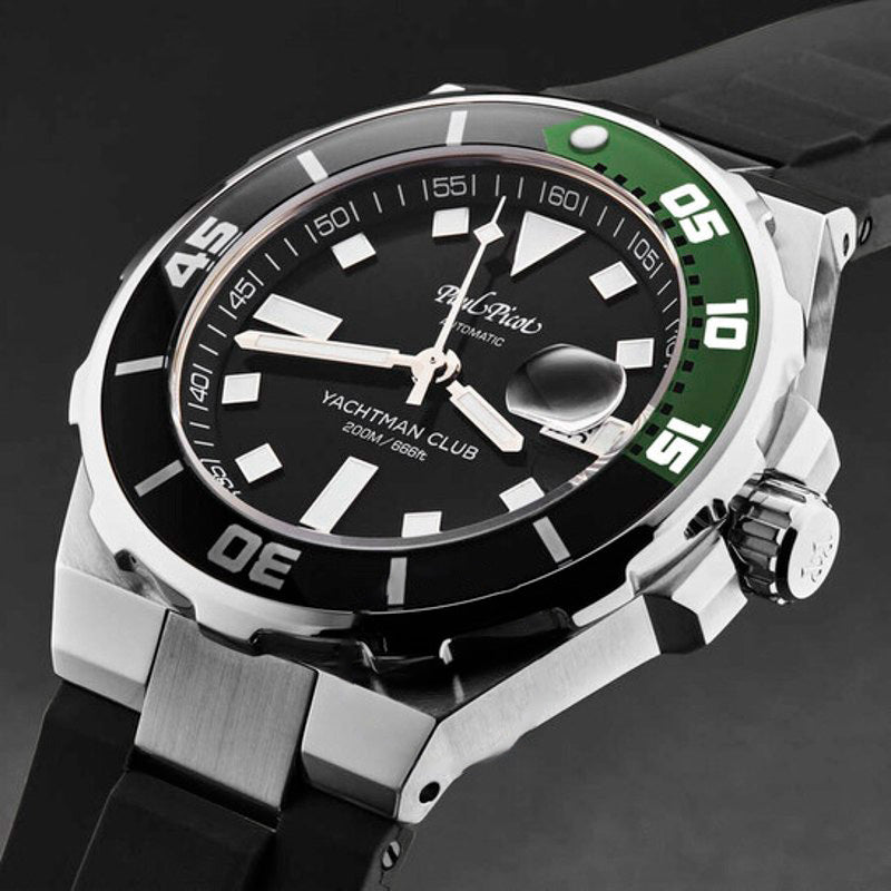 Relógio Yachtmanclub Automático Mostrador Preto 43 mm - Mercado de Luxo - O Maior E-Commerce de Bens, Produtos e Serviços de Luxo do Brasil.