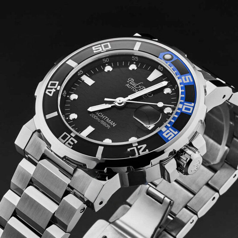 Relógio Yachtman III Automático Mostrador Preto 43 mm - Mercado de Luxo - O Maior E-Commerce de Bens, Produtos e Serviços de Luxo do Brasil.