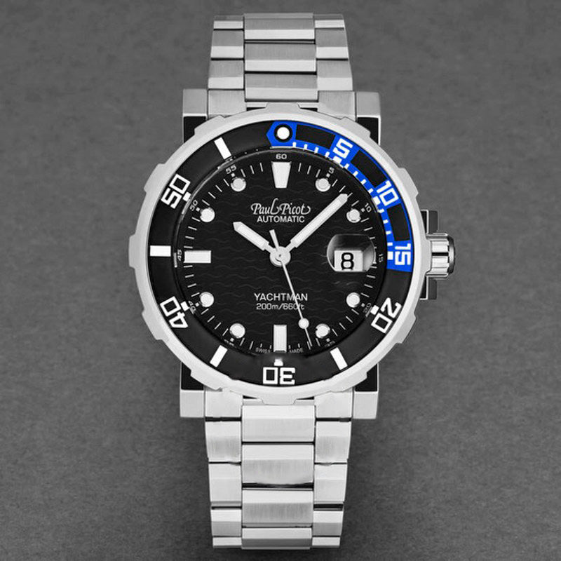 Relógio Yachtman III Automático Mostrador Preto 43 mm - Mercado de Luxo - O Maior E-Commerce de Bens, Produtos e Serviços de Luxo do Brasil.