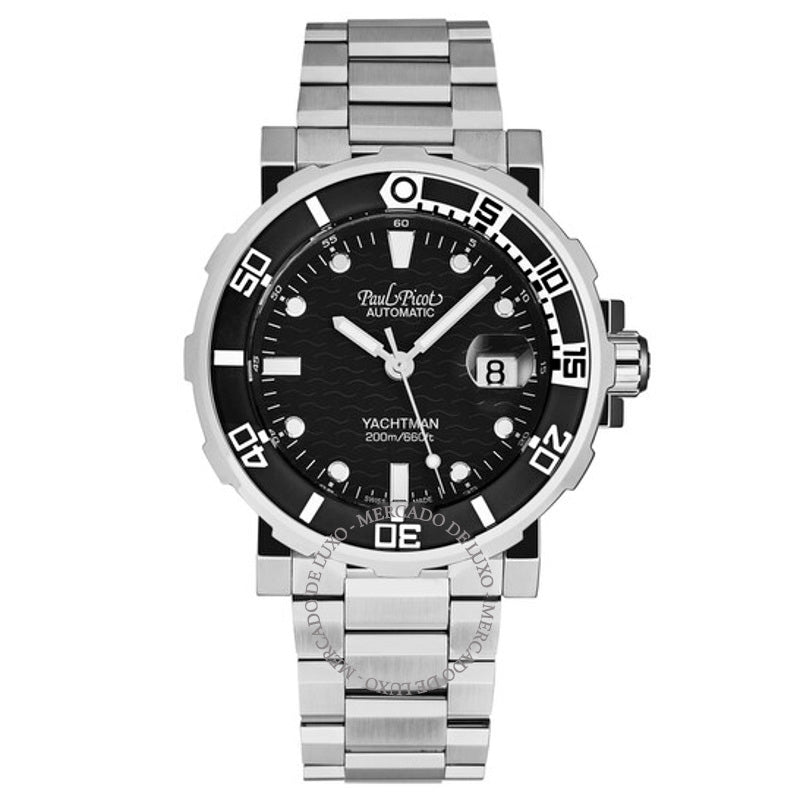 Relógio Yachtman III Automático Mostrador Preto 43 mm - Mercado de Luxo - O Maior E-Commerce de Bens, Produtos e Serviços de Luxo do Brasil.