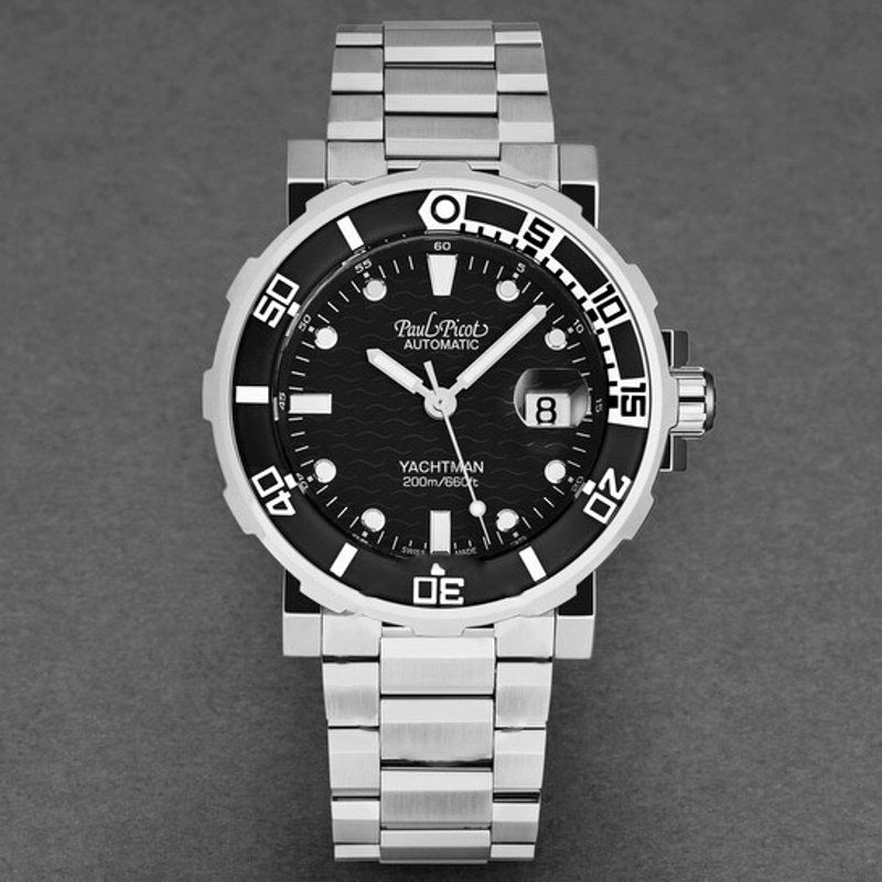 Relógio Yachtman III Automático Mostrador Preto 43 mm - Mercado de Luxo - O Maior E-Commerce de Bens, Produtos e Serviços de Luxo do Brasil.