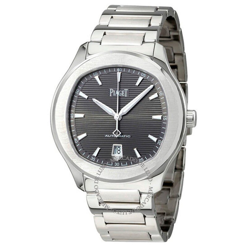 Relógio Polo S Automático Cinza Mostrador Guilloche 42 mm - Mercado de Luxo - O Maior E-Commerce de Bens, Produtos e Serviços de Luxo do Brasil.