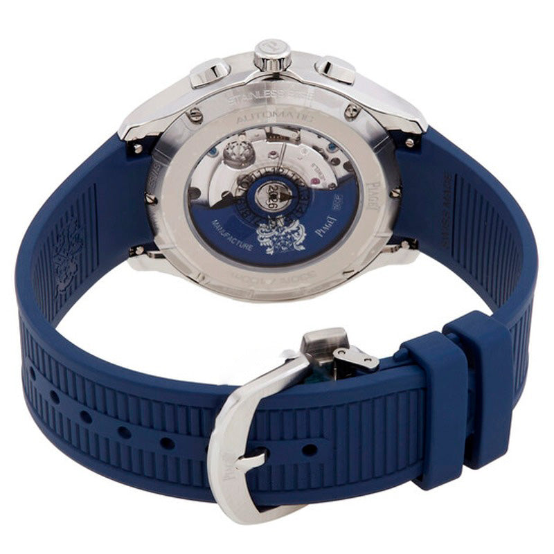Relógio Polo Cronógrafo Automático Mostrador Azul 42 mm - Mercado de Luxo - O Maior E-Commerce de Bens, Produtos e Serviços de Luxo do Brasil.