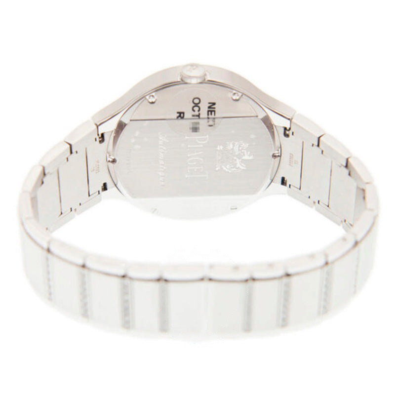 Relógio Polo Automático Diamante Mostrador Prata 40 mm - Mercado de Luxo - O Maior E-Commerce de Bens, Produtos e Serviços de Luxo do Brasil.