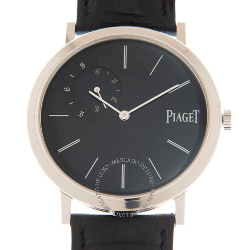 Relógio Altiplano Mecânico Mostrador Preto 40 mm - Mercado de Luxo - O Maior E-Commerce de Bens, Produtos e Serviços de Luxo do Brasil.
