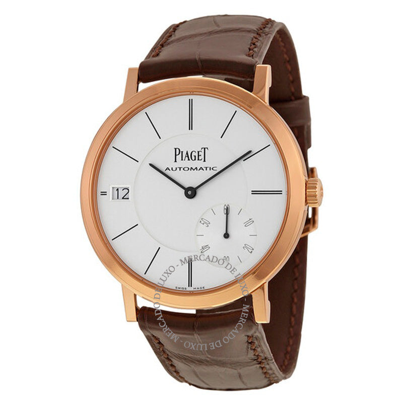 Relógio Altiplano Automático Mostrador Prateado 40 mm - Mercado de Luxo - O Maior E-Commerce de Bens, Produtos e Serviços de Luxo do Brasil.