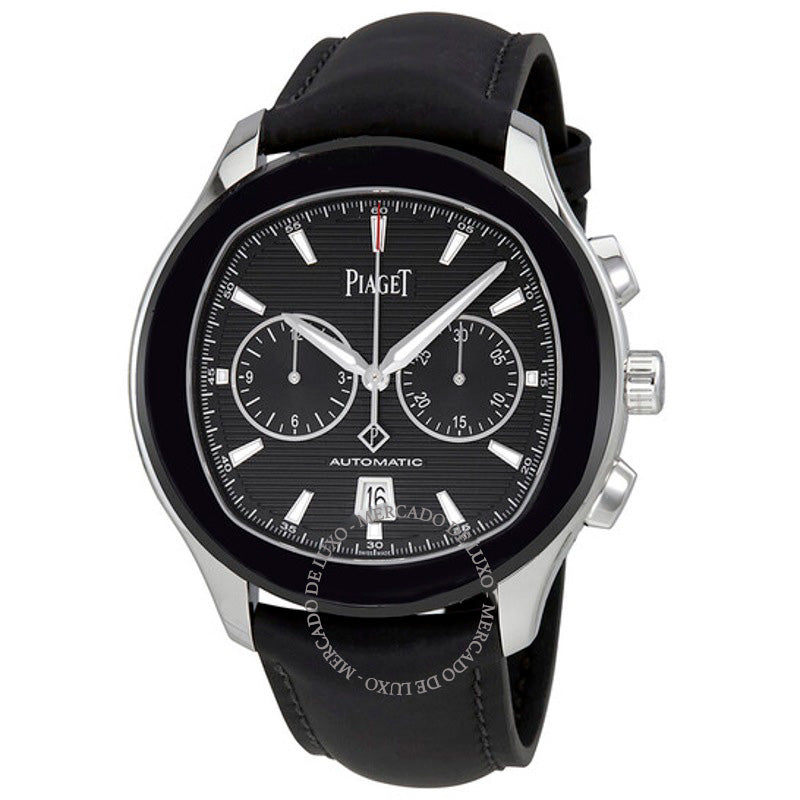 Relógio Polo S Preto Mostrador Horizontal 42 mm - Mercado de Luxo - O Maior E-Commerce de Bens, Produtos e Serviços de Luxo do Brasil.