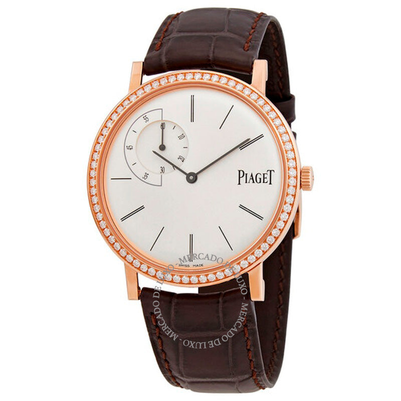 Relógio Altiplano Mostrador prateado 40 mm - Mercado de Luxo - O Maior E-Commerce de Bens, Produtos e Serviços de Luxo do Brasil.
