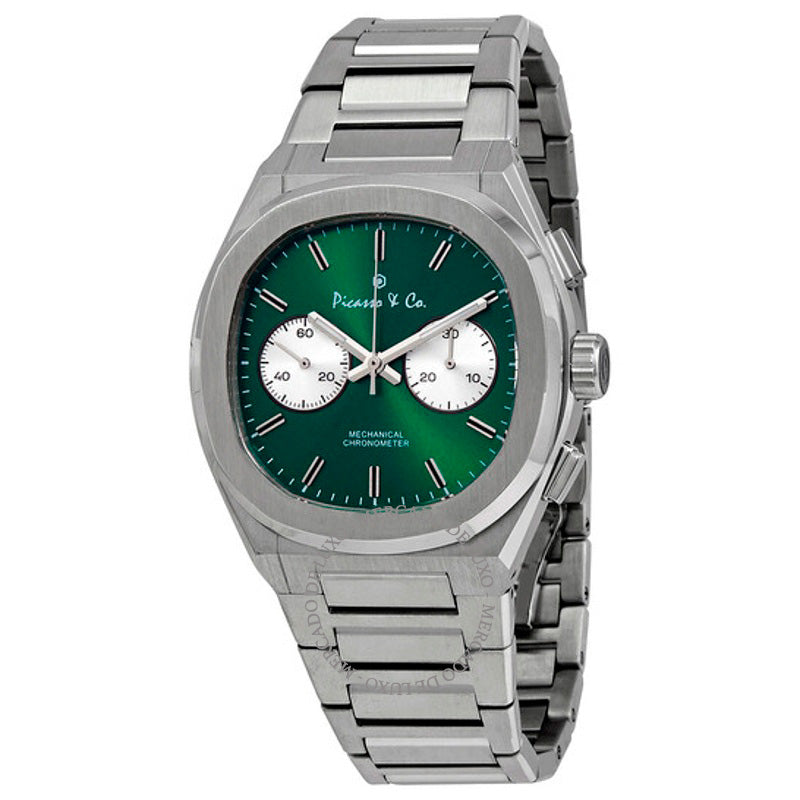 Relógio Presidente II Cronógrafo Corda Manual Mostrador Verde 42 mm - Mercado de Luxo - O Maior E-Commerce de Bens, Produtos e Serviços de Luxo do Brasil.