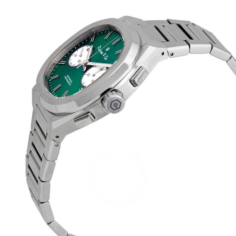 Relógio Presidente II Cronógrafo Corda Manual Mostrador Verde 42 mm - Mercado de Luxo - O Maior E-Commerce de Bens, Produtos e Serviços de Luxo do Brasil.
