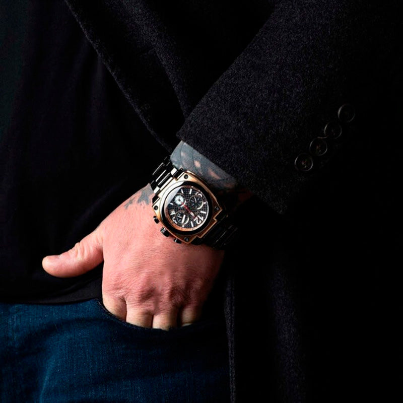 Relógio Torque II Chrono Cronógrafo Mostrador Preto 45 mm - Mercado de Luxo - O Maior E-Commerce de Bens, Produtos e Serviços de Luxo do Brasil.