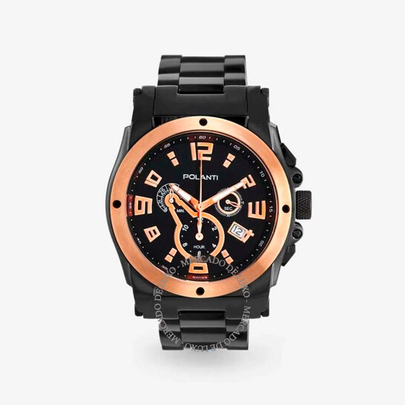 Relógio Zone Chronograph Mostrador em tom de ouro rosa 48 mm - Mercado de Luxo - O Maior E-Commerce de Bens, Produtos e Serviços de Luxo do Brasil.