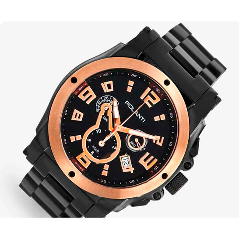 Relógio Zone Chronograph Mostrador em tom de ouro rosa 48 mm - Mercado de Luxo - O Maior E-Commerce de Bens, Produtos e Serviços de Luxo do Brasil.