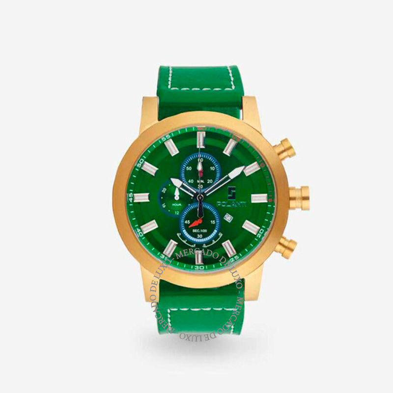 Relógio Rogue Chronograph Quartzo Mostrador Verde 52 mm - Mercado de Luxo - O Maior E-Commerce de Bens, Produtos e Serviços de Luxo do Brasil.