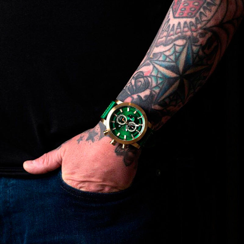 Relógio Rogue Chronograph Quartzo Mostrador Verde 52 mm - Mercado de Luxo - O Maior E-Commerce de Bens, Produtos e Serviços de Luxo do Brasil.