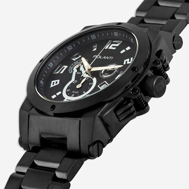 Relógio Zone Chronograph Mostrador Preto 48 mm - Mercado de Luxo - O Maior E-Commerce de Bens, Produtos e Serviços de Luxo do Brasil.