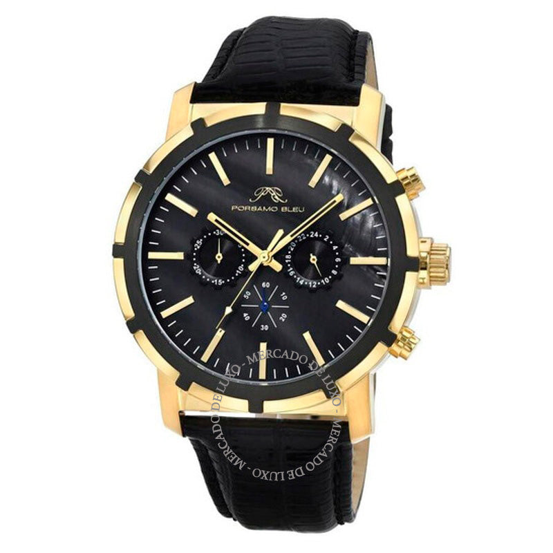Relógio Nyc Chrono Cronógrafo Quartzo Mostrador Preto 47 mm - Mercado de Luxo - O Maior E-Commerce de Bens, Produtos e Serviços de Luxo do Brasil.