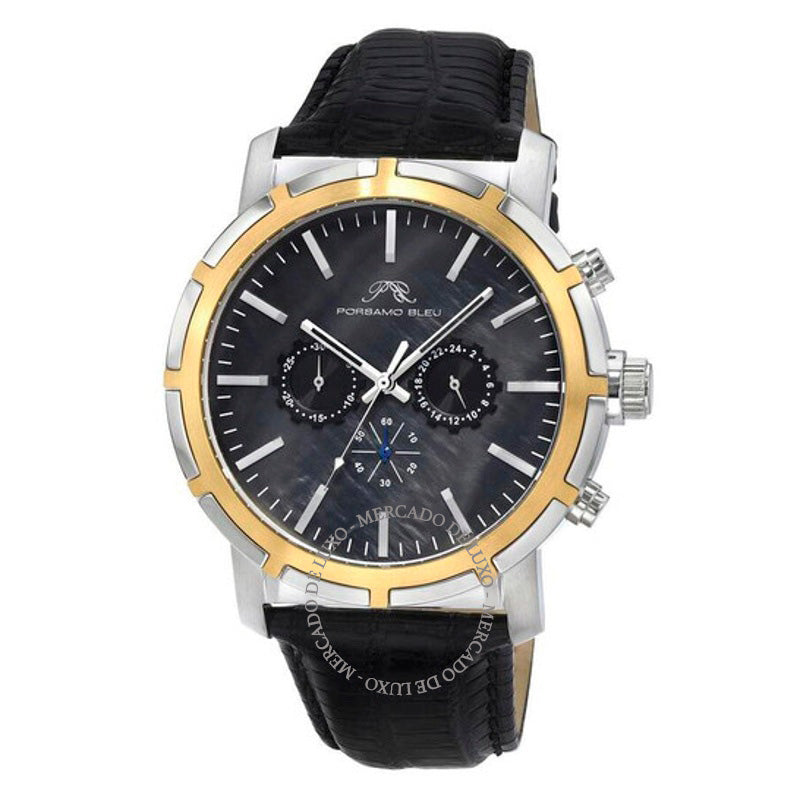 Relógio Nyc Chrono Cronógrafo Quartzo Mostrador Preto 47 mm - Mercado de Luxo - O Maior E-Commerce de Bens, Produtos e Serviços de Luxo do Brasil.