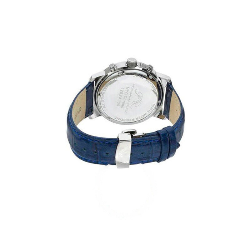 Relógio Nyc Chrono Cronógrafo Quartzo Mostrador Azul 47 mm - Mercado de Luxo - O Maior E-Commerce de Bens, Produtos e Serviços de Luxo do Brasil.