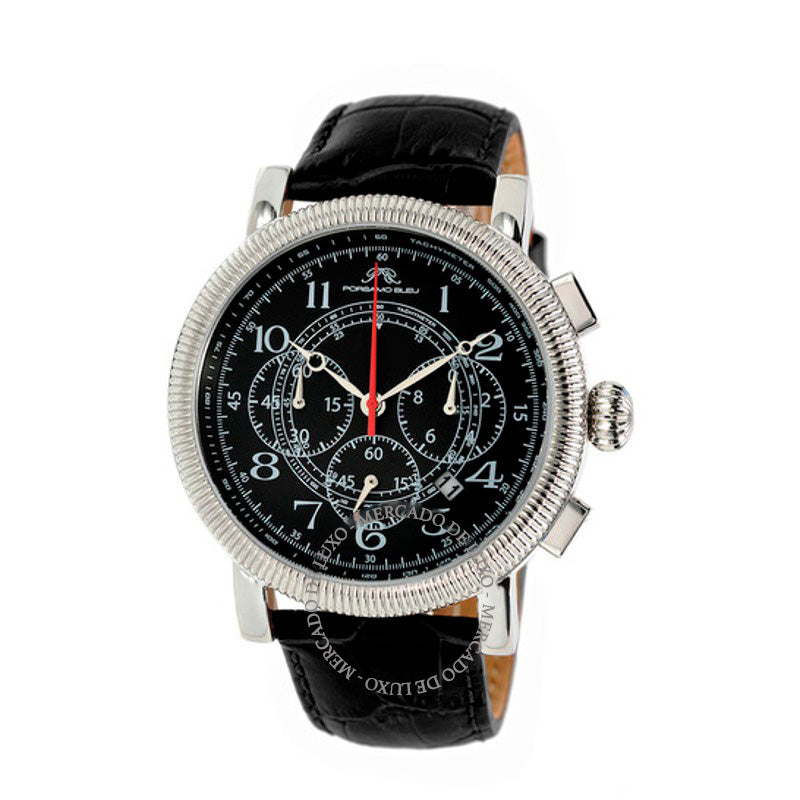 Relógio Phileas Cronógrafo Quartzo Mostrador Preto 48 mm - Mercado de Luxo - O Maior E-Commerce de Bens, Produtos e Serviços de Luxo do Brasil.
