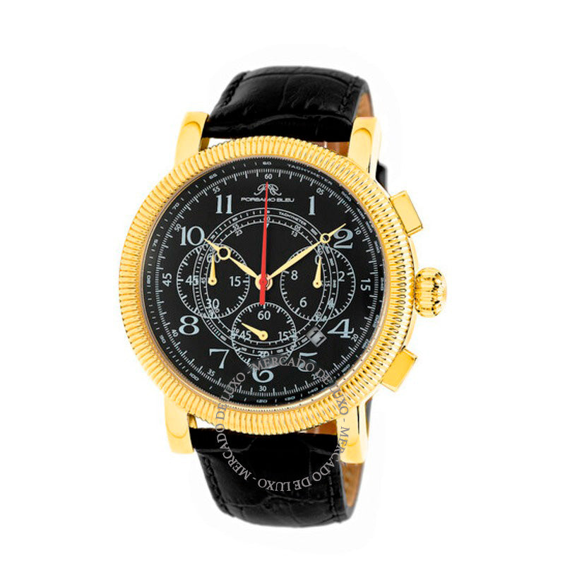 Relógio Phileas Cronógrafo Quartzo Mostrador Preto 48 mm - Mercado de Luxo - O Maior E-Commerce de Bens, Produtos e Serviços de Luxo do Brasil.