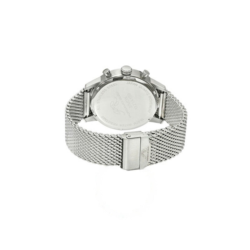 Relógio Simon Chronograph Quartz Mostrador Prateado 44 mm - Mercado de Luxo - O Maior E-Commerce de Bens, Produtos e Serviços de Luxo do Brasil.