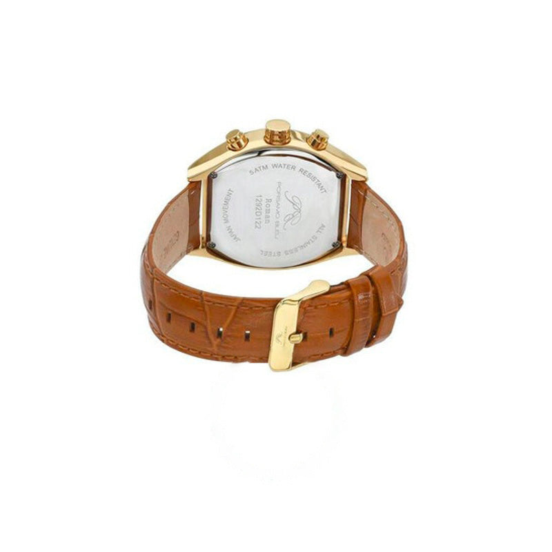 Relógio Cronógrafo Romano Quartzo Mostrador Branco 42 mm - Mercado de Luxo - O Maior E-Commerce de Bens, Produtos e Serviços de Luxo do Brasil.