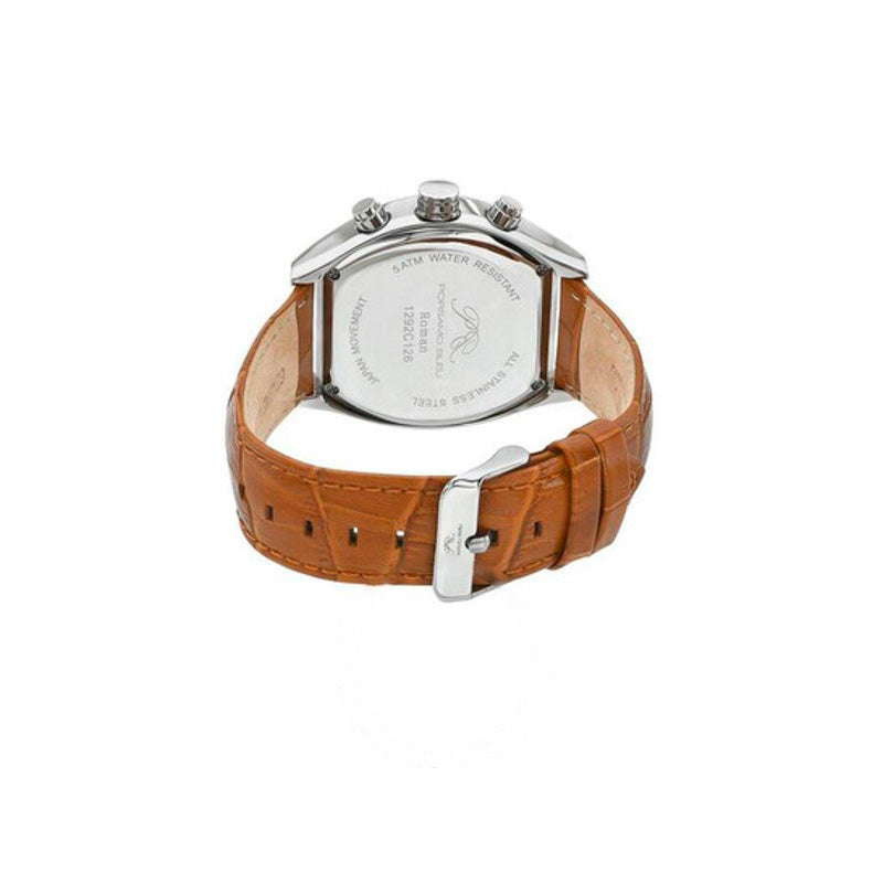 Relógio Cronógrafo Romano Quartzo Mostrador Branco 42 mm - Mercado de Luxo - O Maior E-Commerce de Bens, Produtos e Serviços de Luxo do Brasil.
