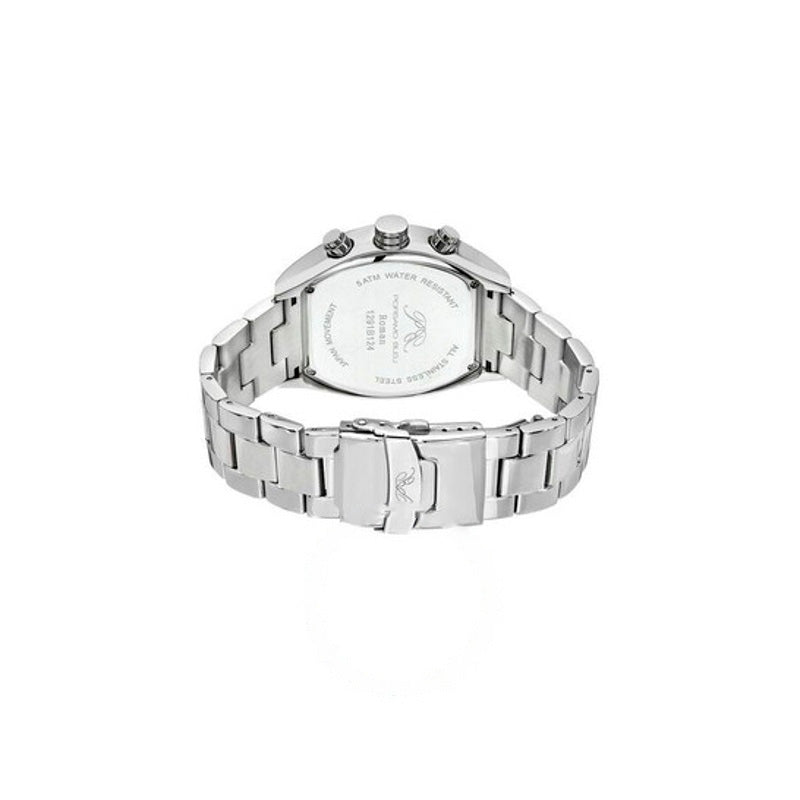Relógio Cronógrafo Romano Quartzo Mostrador Branco 42 mm - Mercado de Luxo - O Maior E-Commerce de Bens, Produtos e Serviços de Luxo do Brasil.