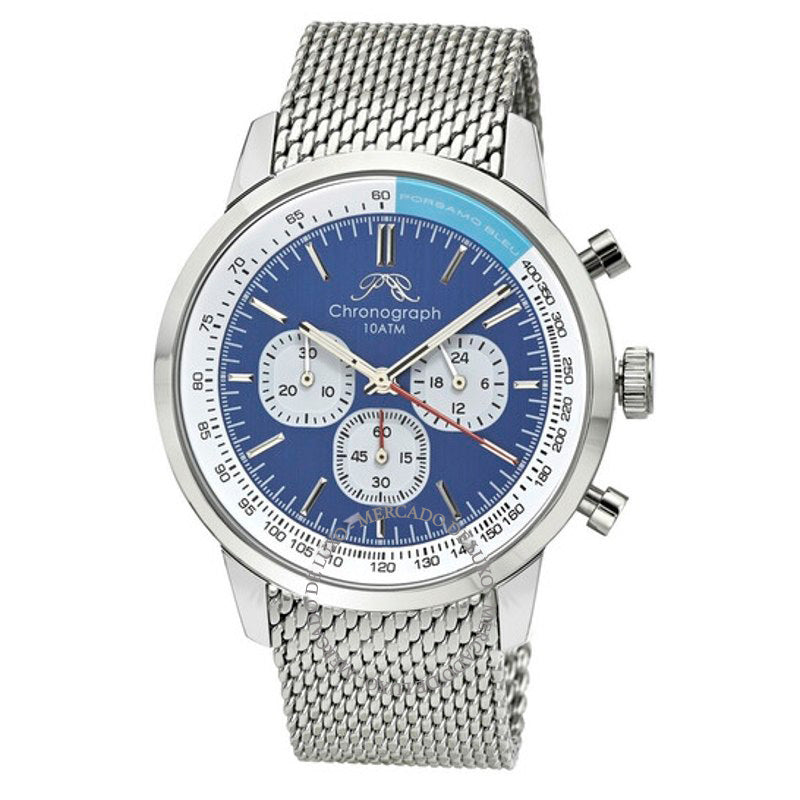 Relógio Simon Chronograph Quartz Mostrador Azul 44 mm - Mercado de Luxo - O Maior E-Commerce de Bens, Produtos e Serviços de Luxo do Brasil.