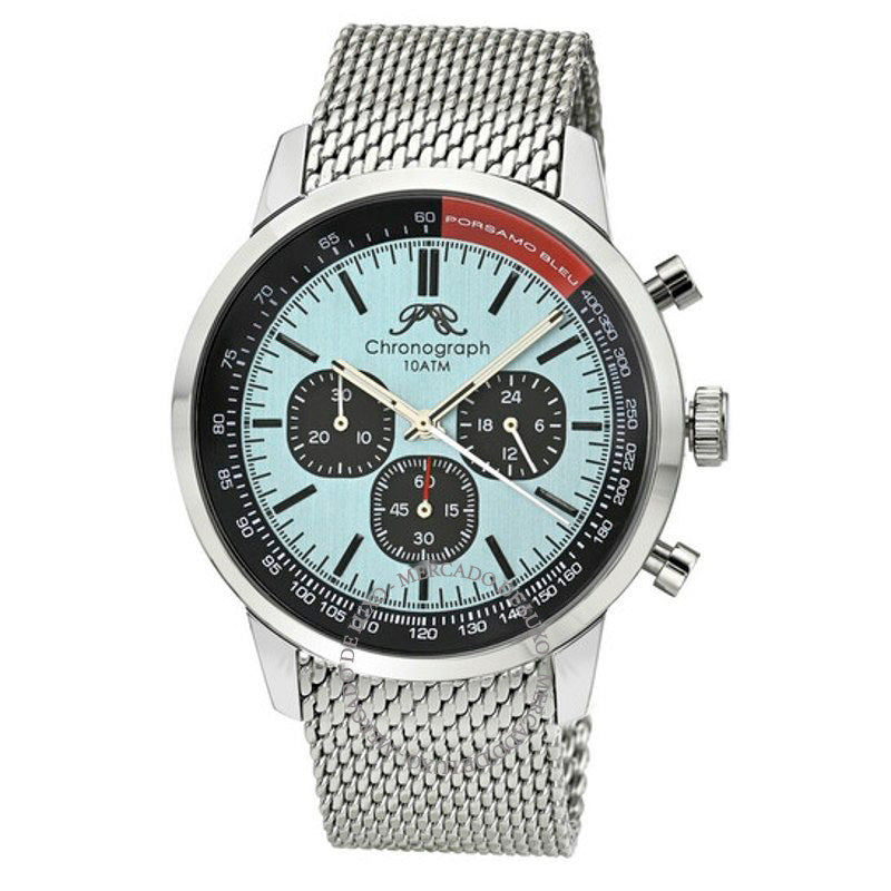 Relógio Simon Chronograph Quartz Mostrador Azul 44 mm - Mercado de Luxo - O Maior E-Commerce de Bens, Produtos e Serviços de Luxo do Brasil.