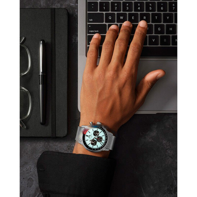 Relógio Simon Chronograph Quartz Mostrador Azul 44 mm - Mercado de Luxo - O Maior E-Commerce de Bens, Produtos e Serviços de Luxo do Brasil.