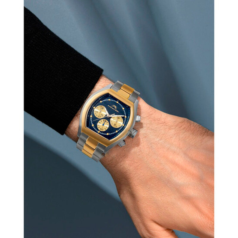 Relógio Cronógrafo Romano Quartzo Mostrador Azul 42 mm - Mercado de Luxo - O Maior E-Commerce de Bens, Produtos e Serviços de Luxo do Brasil.